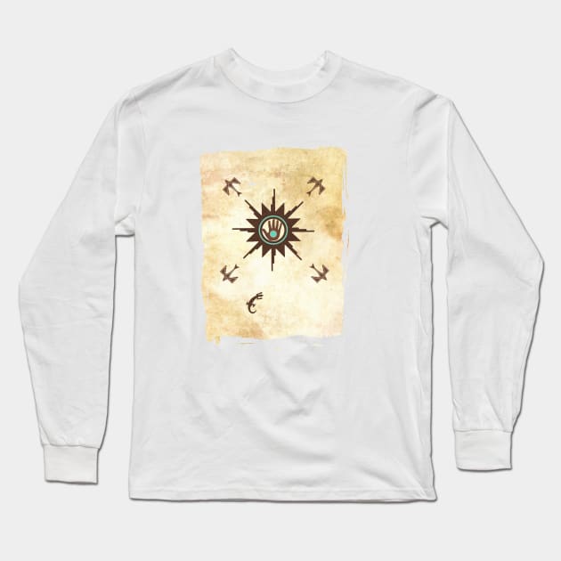 Healing Sun Long Sleeve T-Shirt by DISmithArt